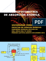 Espectrofotometría de absorción atómica y emisión