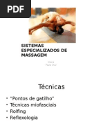 Apresentação Técnicas Massagem 11 e 25 de Outubro