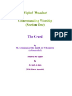Fiqhul 'Ibaadaat Understanding Worship (Section One) : The Creed