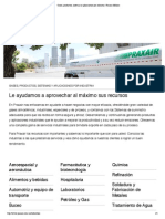 Gases, productos, sistemas y aplicaciones por industria _ Praxair México