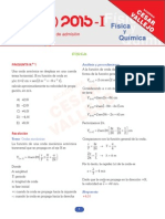 Fisica y Quimica UNI 2015 I