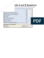 Calculate Natural Gas Flow Rates Using Panhandle A and B Equations