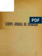 Cuenta Jeneral de Las Entradas y Gastos Fiscales de La Republica de Chile Bajo El Réjimen Dictatorial (De Enero A Agosto de 1891) - (1893)