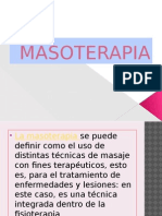 MASOTERAPIA