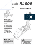 Reebok RL900 User Manual