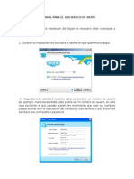 Formas y Espacios de Comunicacion - Tutorial de Skype