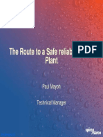 The Route To A Safe Reliable Steam Plant