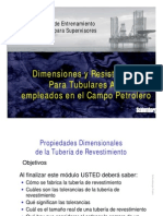 09 Dimensiones y Resistencias de Los Tubulares