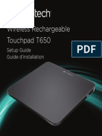 Wireless Rechargeable Touchpad t650