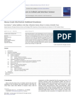 2011 Heavy Crude Oils Particle Stabilized Emulsions