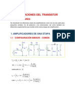 Aplicaciones Transistor