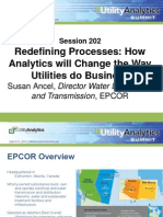 Redefining Processes: How Analytics Will Change The Way Utilities Do Business