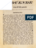 El Duende de Santiago #1 Al 19. (1818)