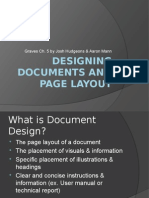Designing Documents and Page Layout