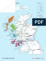 CalMac 2014 Route Map, Shipping ports 
