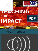 Teaching For Impact
