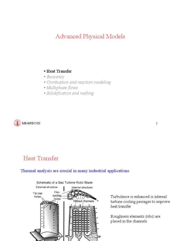 Advanced Heat Transfer Modeling Techniques | PDF | Heat Transfer ...