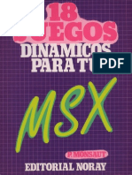 18 Juegos Dinamicos Para Tu MSX