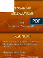 Ergonomi Kuliah I