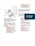 Computer Classification, by Size and Power: Display Screen Printer