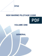 Aus NSW Marine Pilotage Code Vol 1 2011
