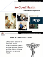 The Road To Good Health: Discover Chiropractic