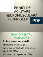 Tehnici de Facilitare Neuromusculară Proprioceptivă