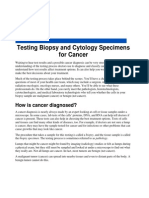 Testing Biopsy and Cytology Specimens For Cancer PDF