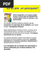 JEFES PSICOPATAS