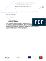 25 Horas: Nome Do Módulo: Instalação e Carga Horária Objectivos