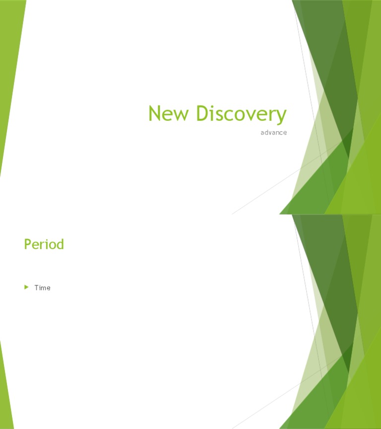New Discovery | PDF