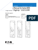 Digitrip 520&520M Trip Units For Series NRX Circuit Breakers