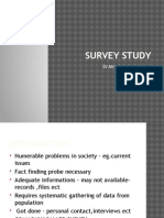 Survey Study: DR - Mrs.S.Selvalakshmi