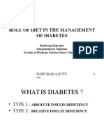 10 Feb 09 - Diet and Glycaemic Control in IDDM