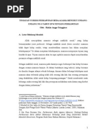 TINJAUAN YURIDIS PERKAWINAN BEDA AGAMA MENURUT UNDANG-UNDANG NO.1 TAHUN 1974 TENTANG PERKAWINAN Oleh: Rinkin Angge Tringginas