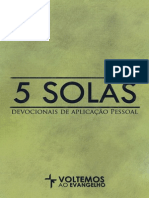 Cinco Solas - Devocionais de Aplicação Pessoal