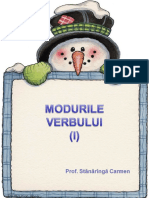 Modurile Verbului