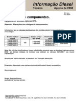 Circular Delphi Substituição Válvulas Dosificadoras