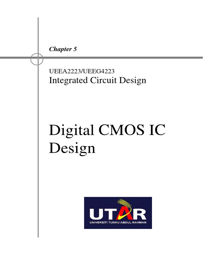 Digital CMOS IC Design Overview | PDF | Cmos | Field Effect Transistor