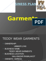 garments business plan