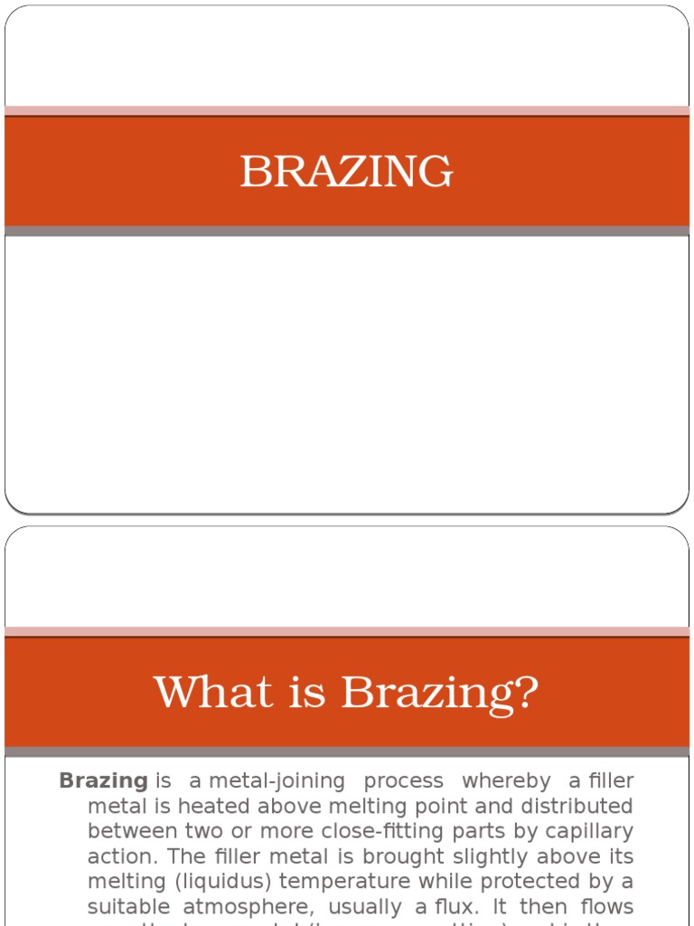 Brazing Basics for Metalworkers | PDF | Industrial Processes ...