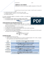 Oraciones Subordinadas Adjetivas o de Relativo PDF