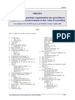 OHADA Acte uniforme portant organisation des procédures simplifiées de recouvrement et des voies d’exécution .pdf