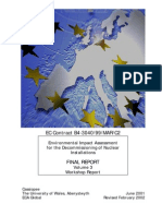 European Decomissioning Document