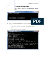 Firmar Applets de Java