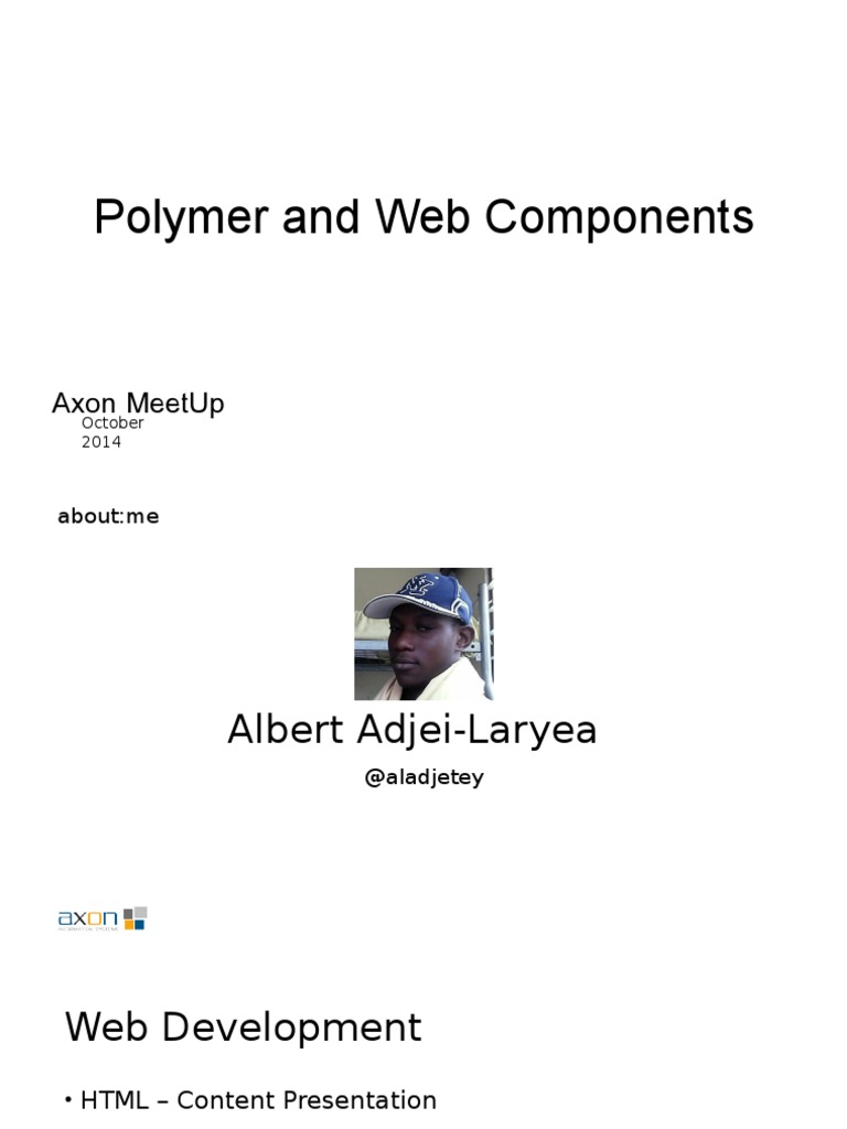 Polymer and Web Components | PDF | Html Element | Html