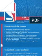 NBA League Overview: Formation, Evolution, Success Factors, Revenue & Structure