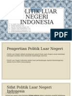 Politik Luar Negeri Indonesia