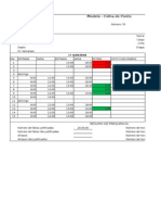Modelo Folha de Ponto Excel