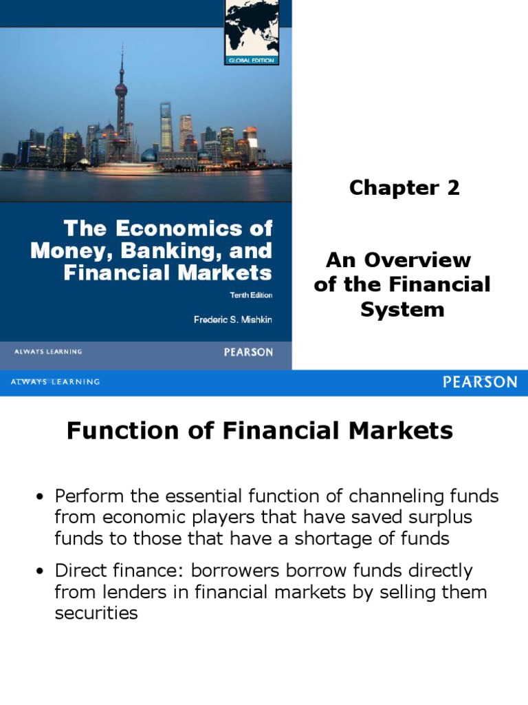 Ch2 - Overview of The Financial System | PDF | Financial Markets ...